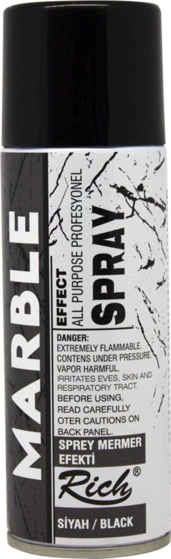Rich Sprey Mermer Efekti 200 Ml Siyah 11371 - Image 1
