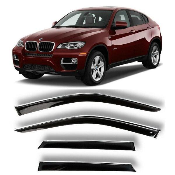 Bmw X6 E71 2008 2015 Kromlu Cam Rüzgarlığı İthal - Image 1
