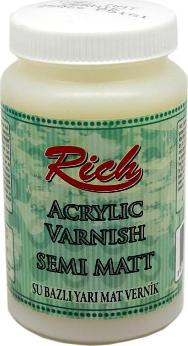 Rich Vernik Su Bazlı Yarı Mat  250 Cc 250-2521 - Image 1