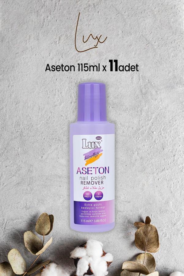 Lux Aseton 115 ml x 11 Adet - Image 1