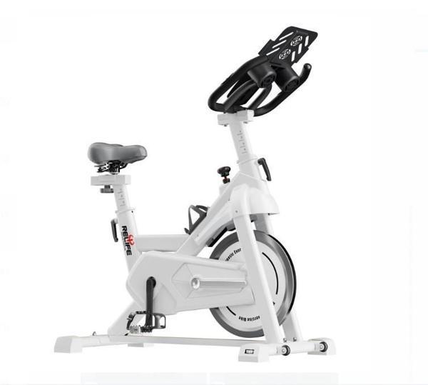 Relife Kr-602 Spin Bike Dikey Kondisyon Bisikleti Beyaz - Image 1