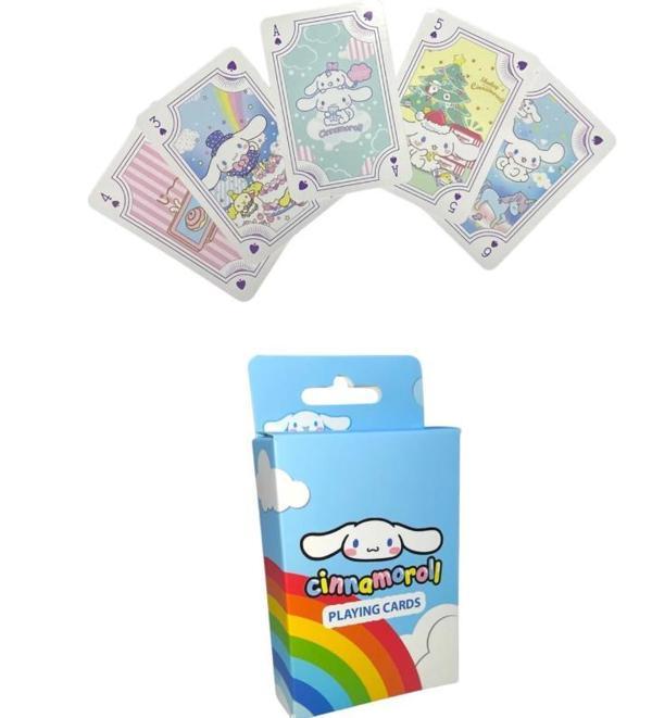 Cinnamoroll İskambil Kağıdı Oyun Poker Kartı 54 Adet Sanrio - Image 1