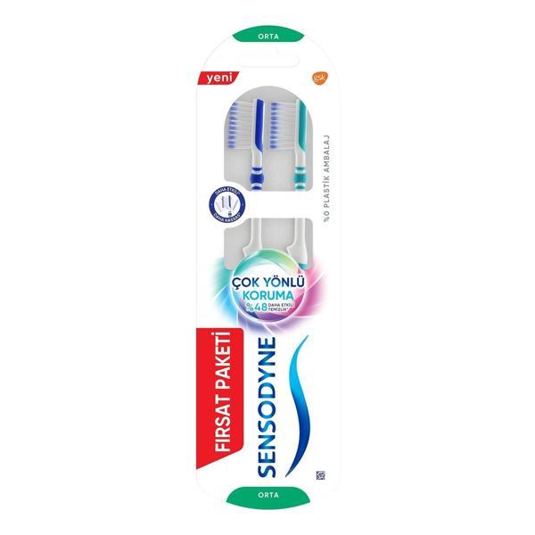 Sensodyne Çok Yönlü Koruma Diş Fırçası 1+1 - Image 1