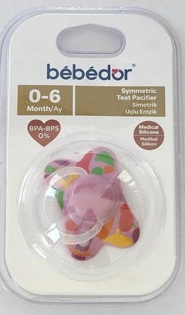 Bebedor Simetrik Emzik 0-6 Ay Yassı Uç - Image 1