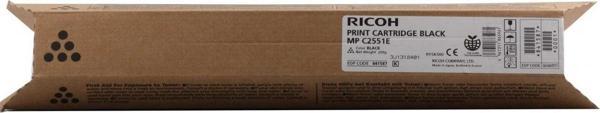 Ricoh Mp C2551 Black Siyah Orjinal Fotokopi Makinesı Toneri Mp C2030-2050-2530-2550 10.000 Sayfa Kapasiteli - Image 1