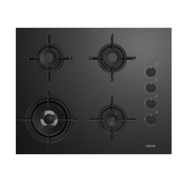 Altus ALA 189 DB 65 cm Siyah Cam Ankastre Ocak - Image 1
