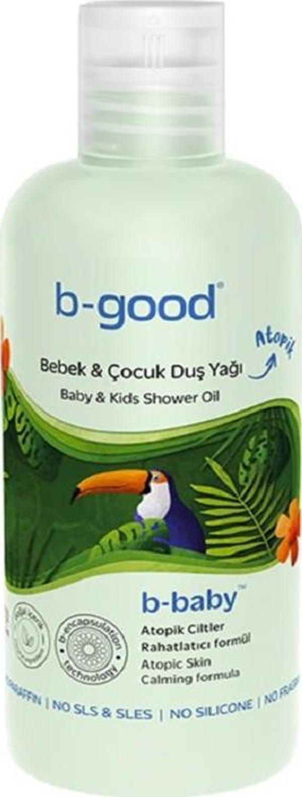 B-good Bgood Bebek Çocuk Duş Yağı Atopik 500 ml - Image 1