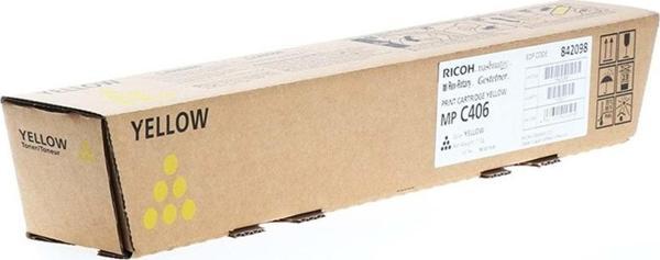 Ricoh Mp C306 Yellow Sarı Orjinal Fotokopi Toneri Mp C307-406 - Image 1