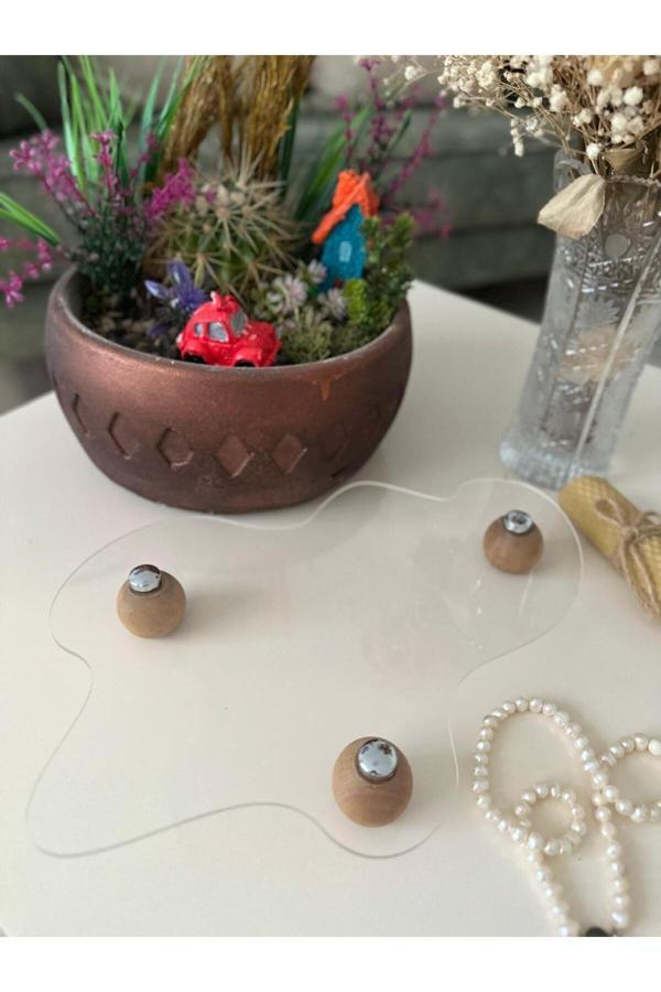 Sammwood Lüx Vip Şeffaf Organizer Takı Aromaterapi Pleksi Düzenleyici - Image 1