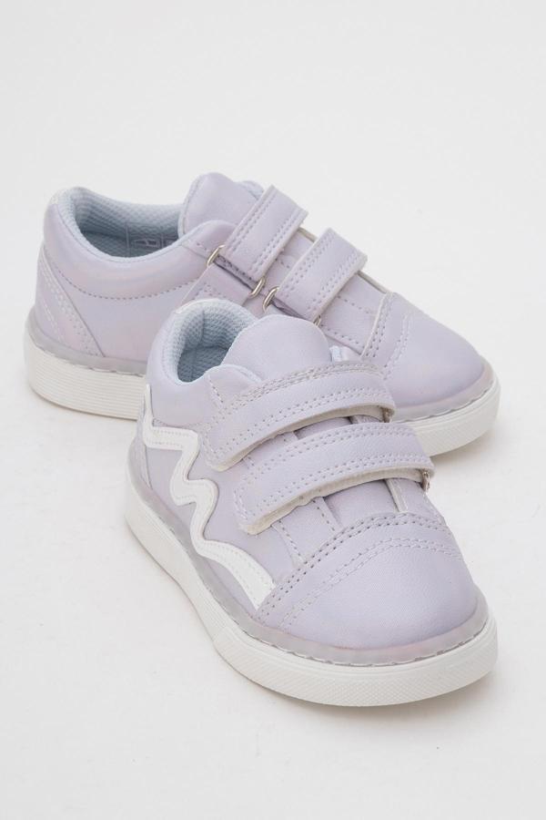 mnpc Kız Çocuk Lila Simli Sneaker Ayakkabı - Image 1