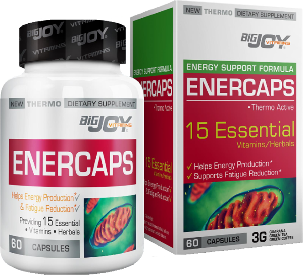 Bigjoy Vitamins Enercaps 60 Kapsül - Image 1