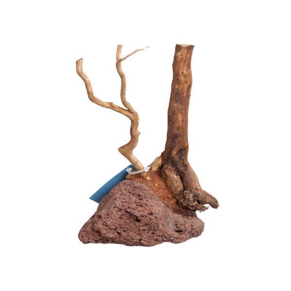 Doğal Lavtaşı Zemin Ahşap Dekor 8-10cm - Image 1