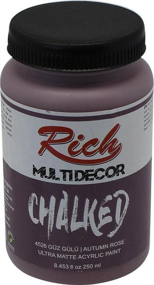 Rich Multi Decor Chalked Ultra Mat Akrilik Boya 250 Cc Güzgülü 4526 - Image 1