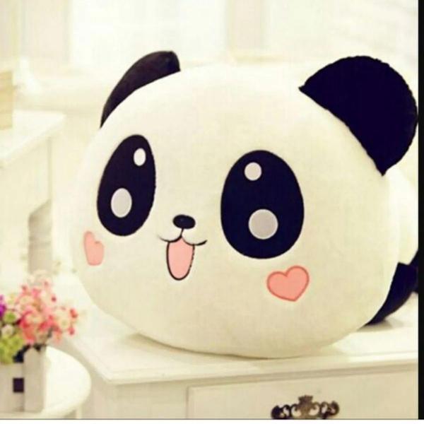 Peluş Panda Tasarımlı Yastık - Image 1