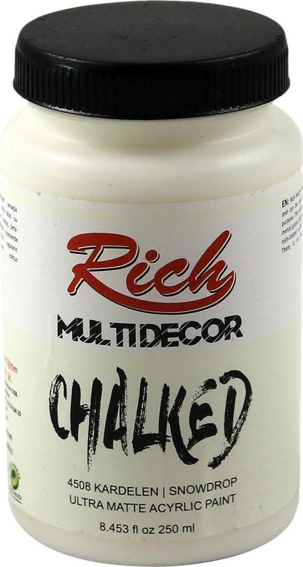Rich Multi Decor Chalked Ultra Mat Akrilik Boya 250 Cc Kardelen 4508 - Image 1