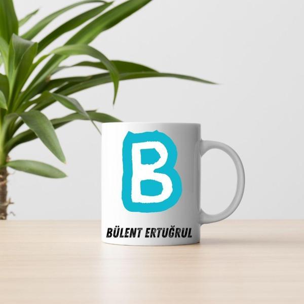 Kişiye Özel Baş Harf Ve İsimli Kupa Bardak - Image 1