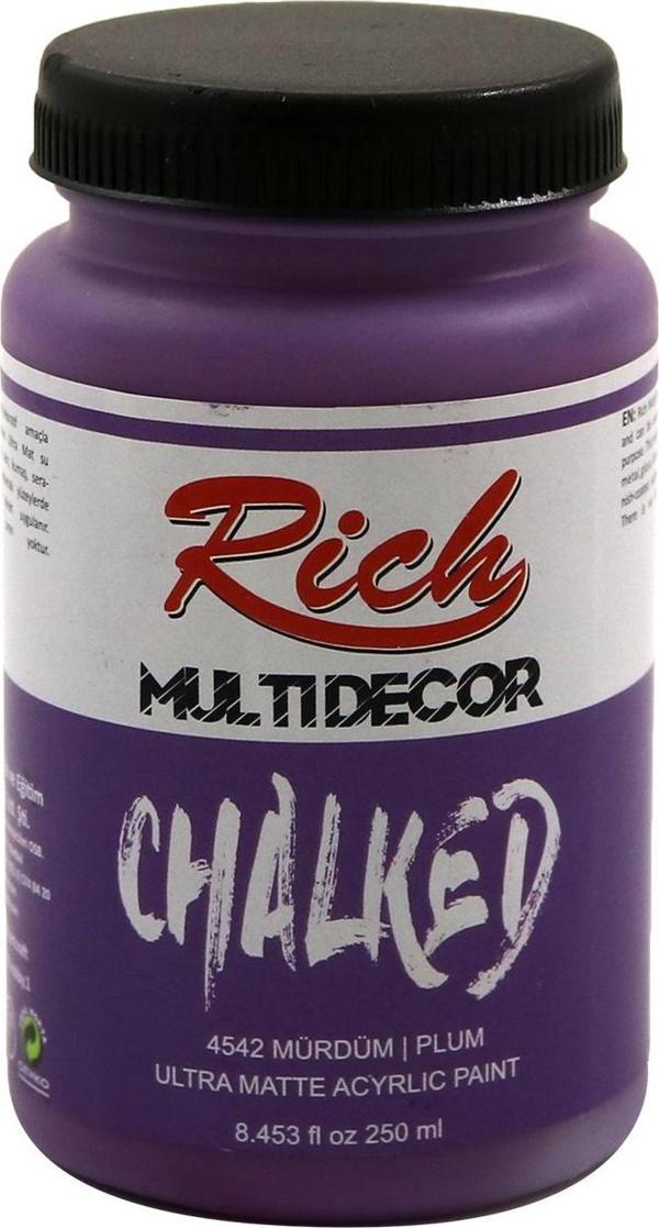 Rich Multi Decor Chalked Ultra Mat Akrilik Boya 250 Cc Mürdüm 4542 - Image 1
