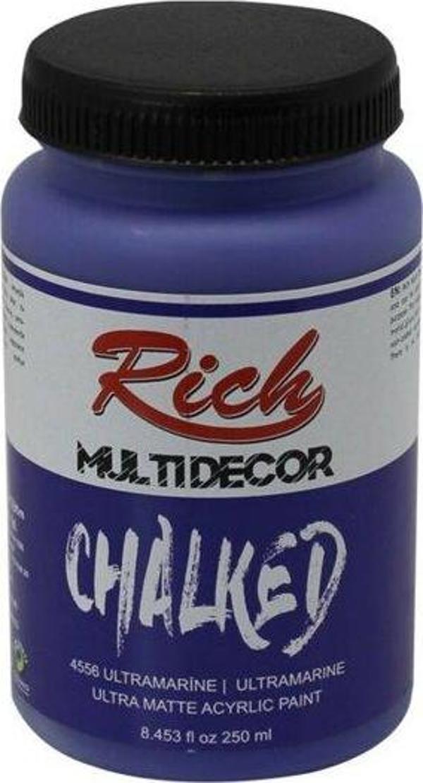 Rich Multi Decor Chalked Ultra Mat Akrilik Boya 250 Cc Ultramarine 4556 - Image 1
