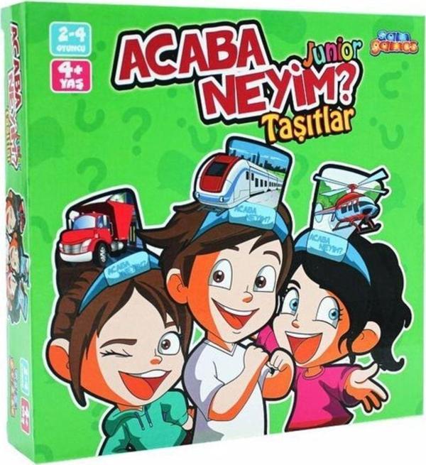 Sam Games Acaba Neyim Junior Taşıtlar Kutu Oyunu 72605 - Image 1