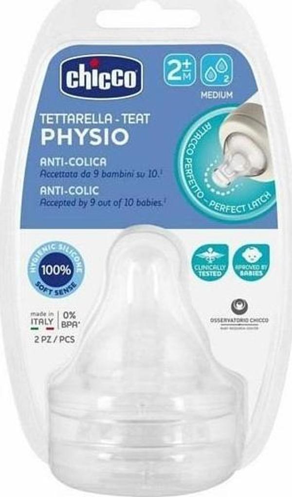 Chicco Physio Emzik 2m+ - Silikon - Image 1