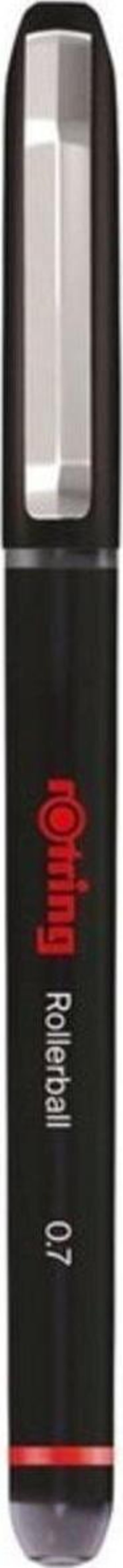 Rotring Rollerball Roller Kalem 0.7 Mm Siyah 2146104 (12 Li Paket) - Image 1