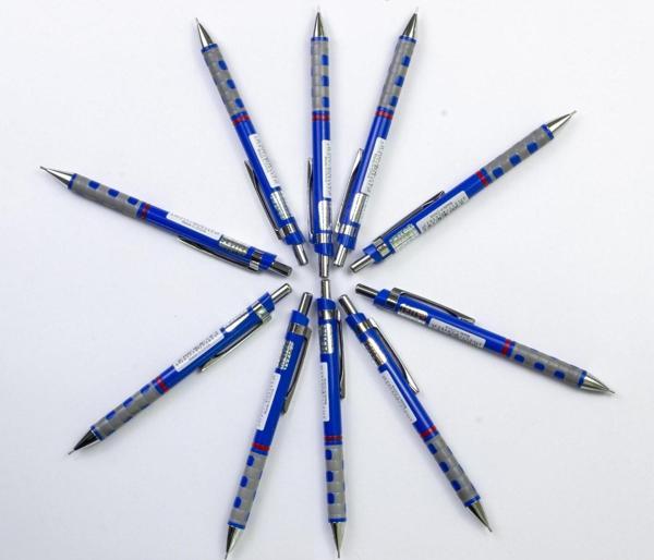 Rotring Versatil Kalem (Mekanik Uçlu Kurşun Kalem) Tikky Rd Opal Mavi 0.7 Mm 2189067 (12 Li Paket) - Image 1