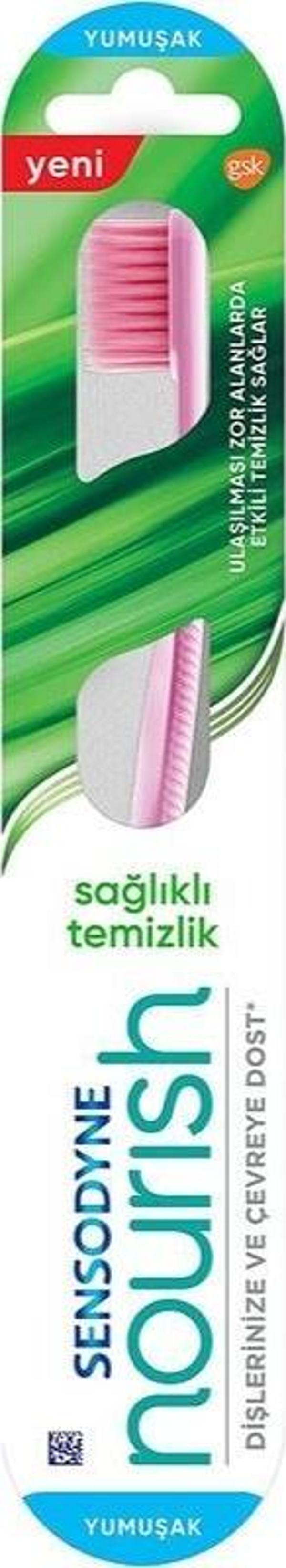 Sensodyne Nourish Temizlik Soft Diş Fırçası - Image 1