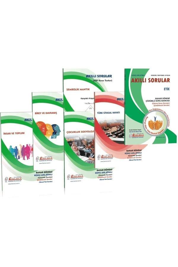 İlkumut Yayınları - 1. Sınıf Sosyoloji (6 Ders) Bahar Seti (Konu Anlatımlı ve  Çözümlü Sorular) - Akıllı Sorular - Image 1