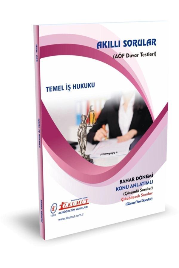İlkumut Yayınları - Temel İş Hukuku - (Konu Anlatımlı ve  Çözümlü Sorular) - Akıllı Sorular - Image 1
