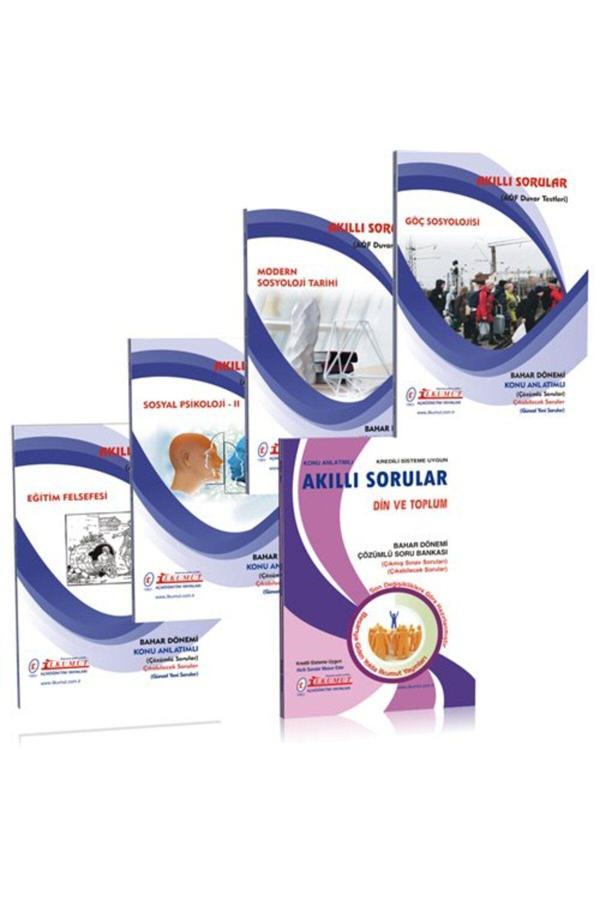 İlkumut Yayınları - 2. Sınıf Sosyoloji (5 Ders) Bahar Seti (Konu Anlatımlı ve  Çözümlü Sorular) - Akıllı Sorular - Image 1