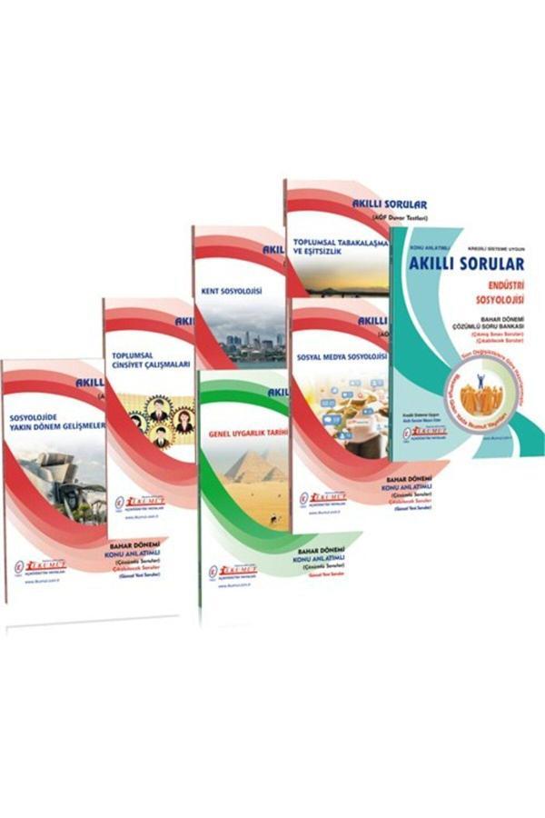 İlkumut Yayınları - 3. Sınıf Sosyoloji (7 Ders) Bahar Seti (Konu Anlatımlı ve  Çözümlü Sorular) - Akıllı Sorular - Image 1