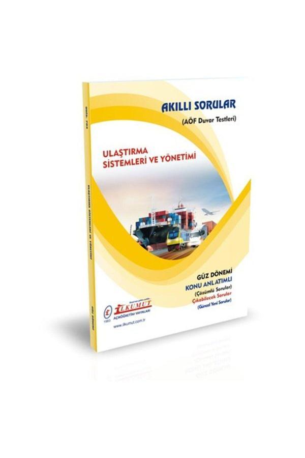 İlkumut Yayınları - Ulaştırma Sistemleri ve Yönetimi - (Konu Anlatımlı ve Çözümlü Sorular) - Akıllı Sorular - Image 1