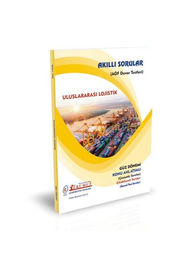 İlkumut Yayınları - Uluslararası Lojistik - (Konu Anlatımlı ve Çözümlü Sorular) - Akıllı Sorular - Image 1