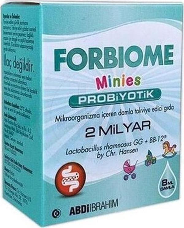 Forbiome Minies Probiyotik Damla 8 ml - Image 1