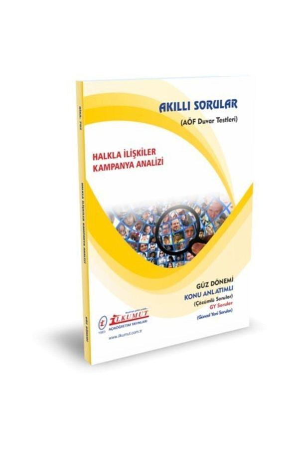 İlkumut Yayınları - Halkla İlişkiler Kampanya Analizi (Konu Anlatımlı ve Çözümlü Sorular) - Akıllı Sorular - Image 1