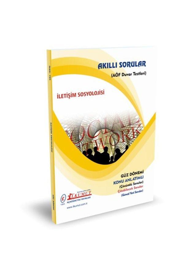 İlkumut Yayınları - İletişim Sosyolojisi (Konu Anlatımlı ve  Çözümlü Sorular) - Akıllı Sorular - Image 1