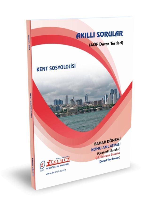 İlkumut Yayınları - Kent Sosyolojisi - (Konu Anlatımlı ve  Çözümlü Sorular) - Akıllı Sorular - Image 1