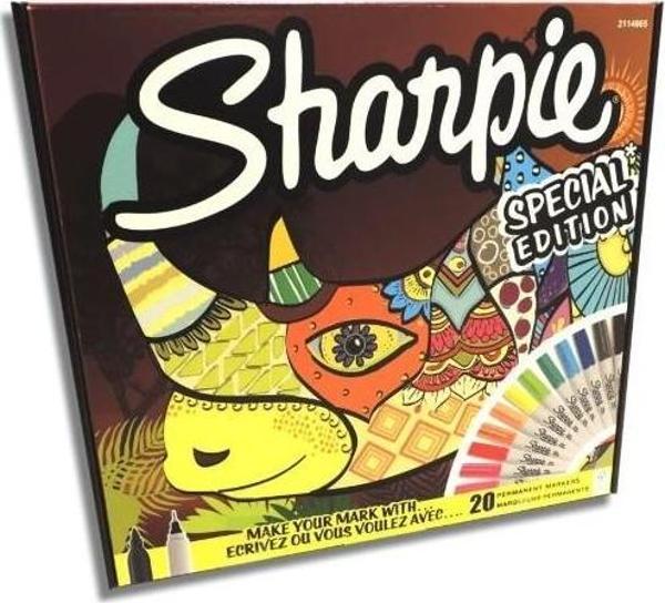 Sharpie Fine Permanent Markör Kalem 20 Renk Gergedan 2110122 - Image 1