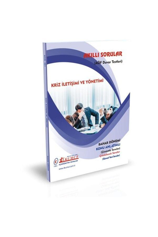 İlkumut Yayınları - Kriz İletişimi ve Yönetimi - (Konu Anlatımlı ve Çözümlü Sorular) - Akıllı Sorular - Image 1