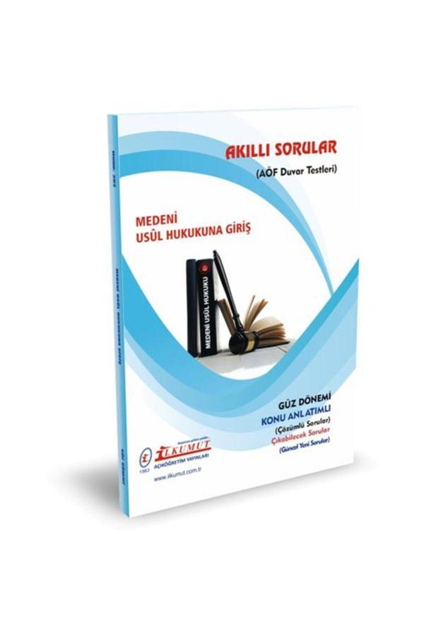 İlkumut Yayınları - Medeni Usül Hukukuna Giriş - (Konu Anlatımlı ve  Çözümlü Sorular) - Akıllı Sorular - Image 1