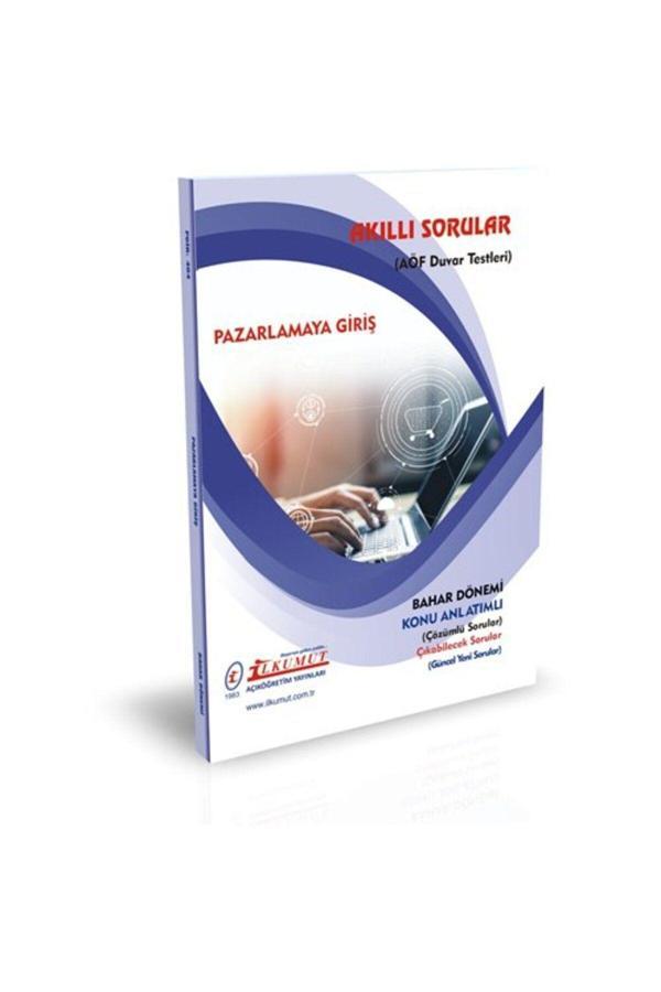 İlkumut Yayınları - Pazarlamaya Giriş - (Konu Anlatımlı ve Çözümlü Sorular) - Akıllı Sorular - Image 1