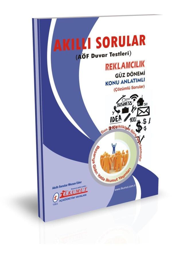 İlkumut Yayınları - Reklamcılık - (Konu Anlatımlı ve Çözümlü Sorular) - Akıllı Sorular - Image 1