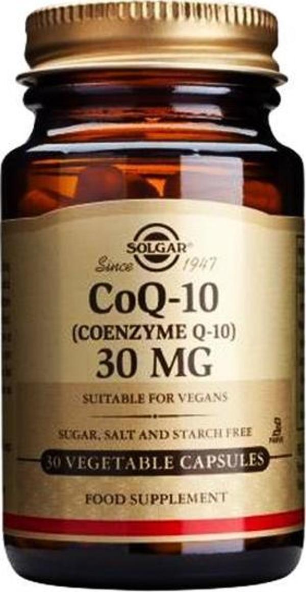 Solgar Coenzyme Q10 30 Mg 30 Kapsül - Image 1