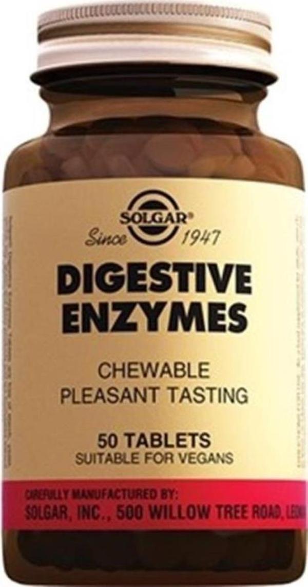 Solgar Digestive Enzymes 50 Tablet - Image 1