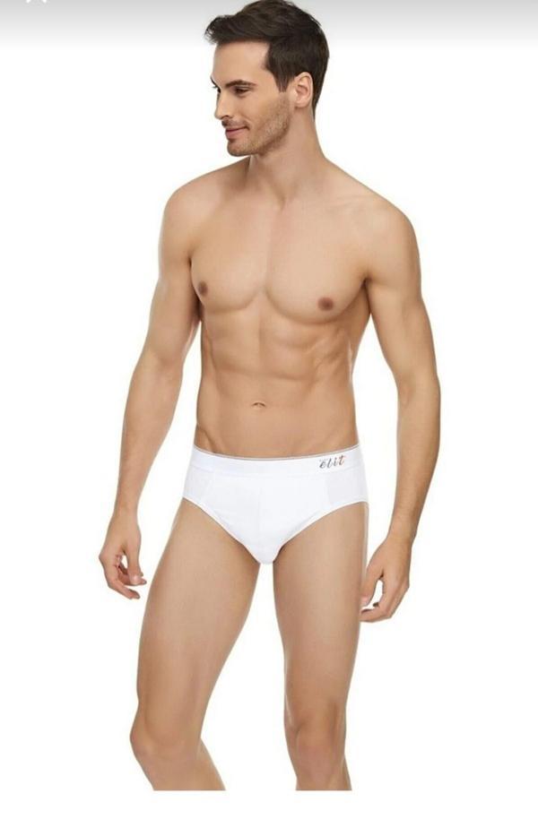 TUTKU ELİT 1351 ERKEK ELESTAN İNCE BEL KEMERLİ SLİP 6 ADET - Image 1