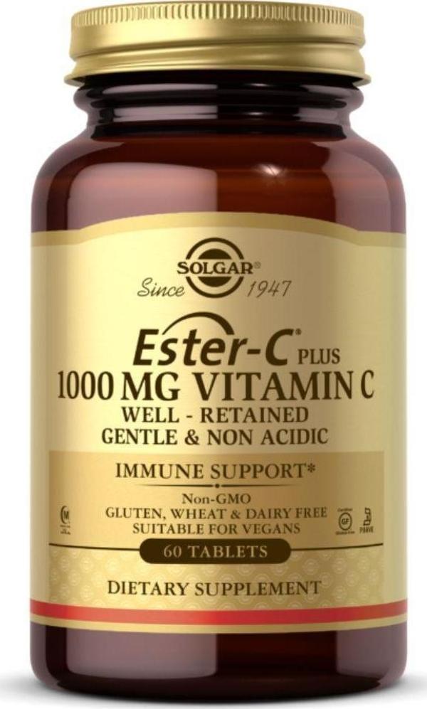 Solgar Ester C 1000 mg 60 Tb - Image 1