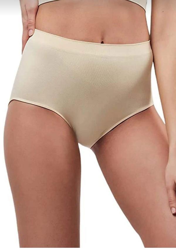 ELİT LİFE 811 ( A-01 ) BAYAN YÜKSEK BEL DİKİŞSİZ ESNEK SLİP KÜLOT TEKLİ - Image 1