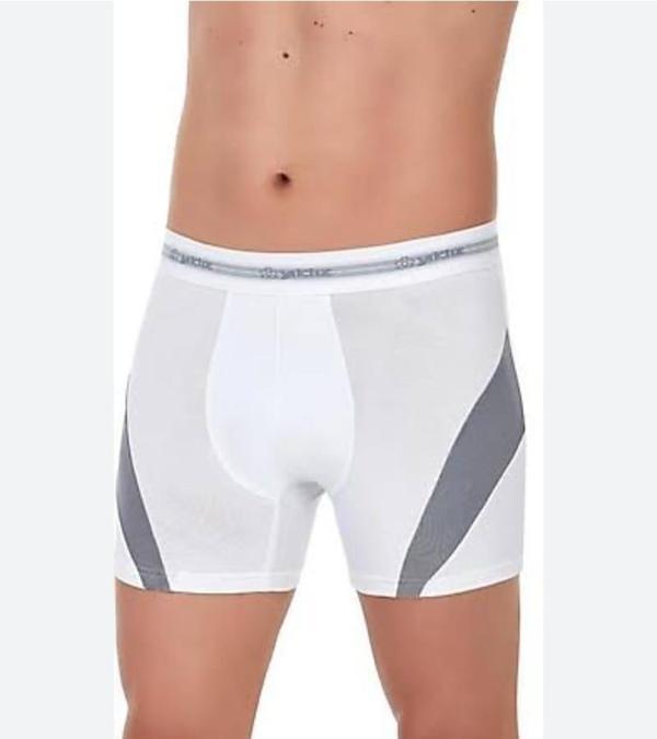 YILDIZ 115 ERKEK BEYAZ COMFORT MODAL BOXER 10 ADET - Image 1