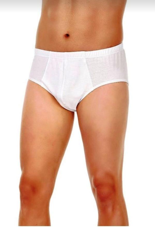 YILDIZ 03 ERKEK SÜPREM SLİP BEYAZ 12 ADET - Image 1