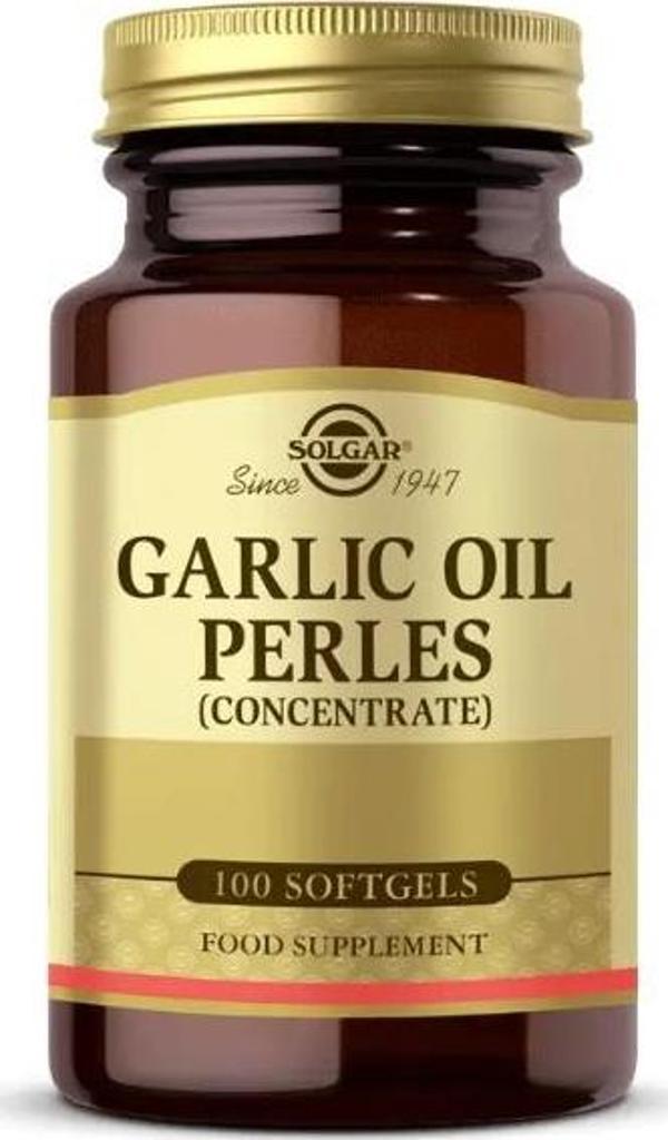 Solgar Garlic Oil Perles 100 Softjel - Image 1